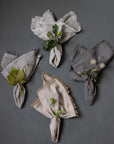 Ember Fringed Table Napkins - Set of 2