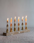 Marbled Deviled Egg Tray/Candle Holder