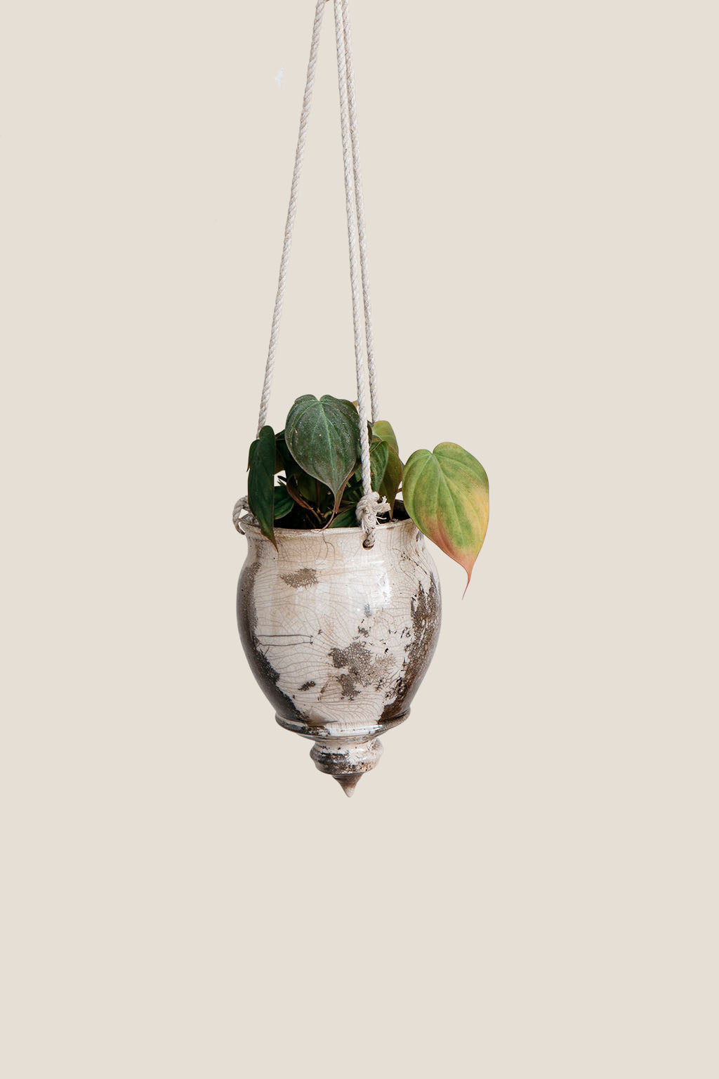 cone planter hanging Raku Hanging Cone Planter