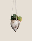 Raku Hanging Cone Planter