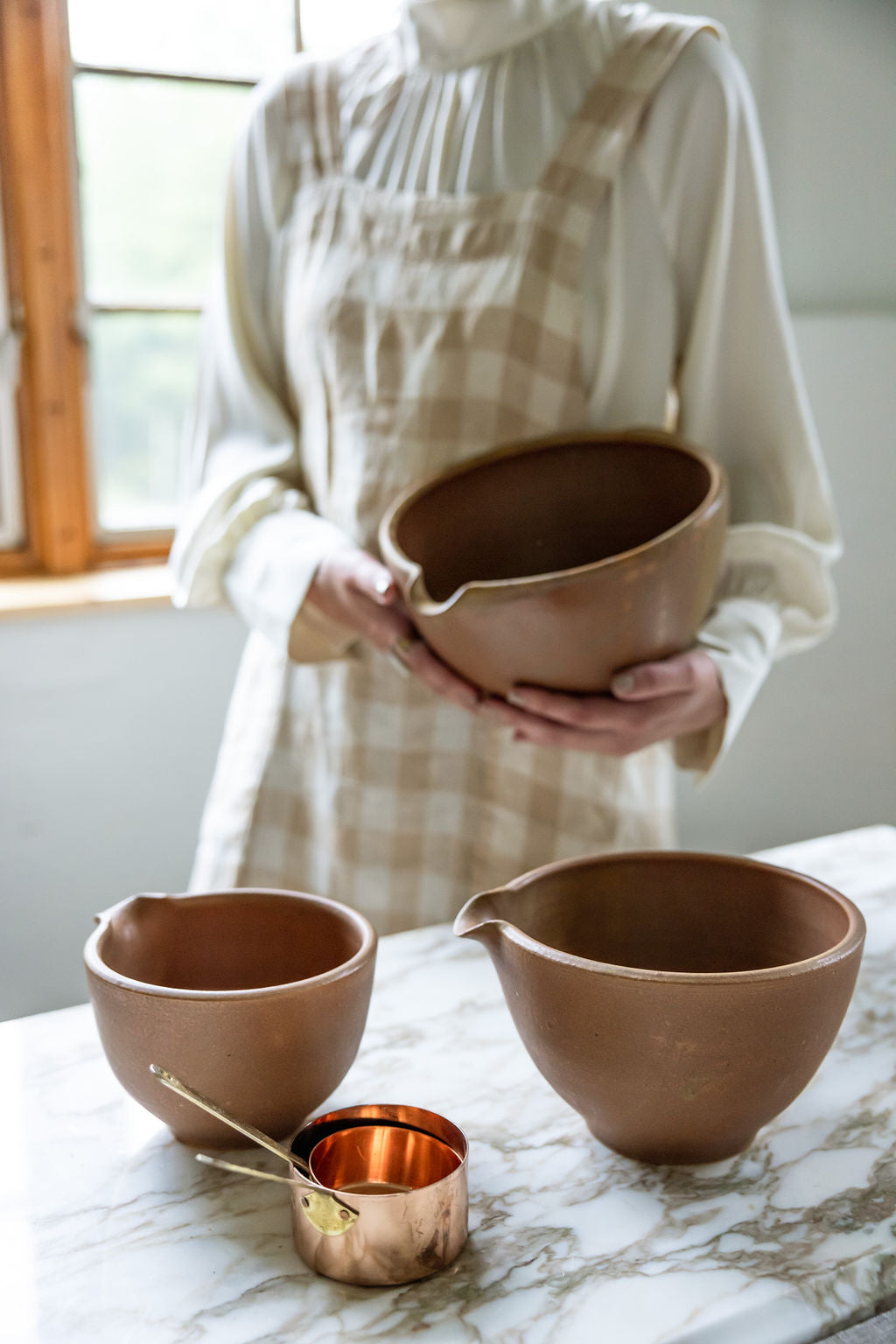 mixing pots Nesting Batter Bowls – Campfire Pottery