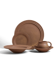 5-Piece Ripple Dinnerware Set