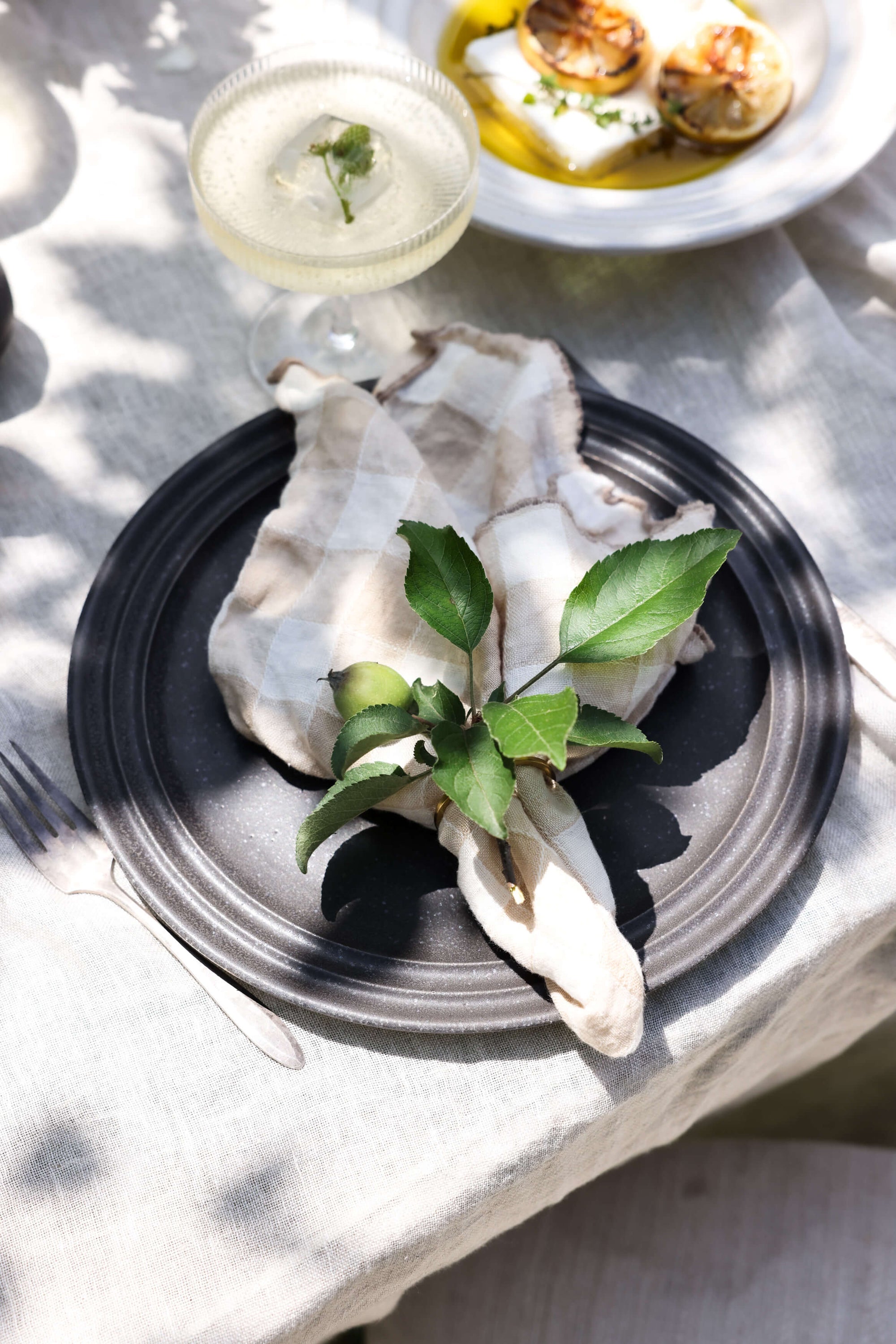 5-Piece Ripple Dinnerware Set