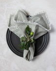 Ember Fringed Table Napkins - Set of 2