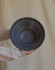 Hand Carved Serving Bowl - V