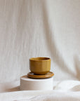 Ochre Latte Cup & Saucer - Limited Edition