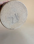 Large Charcoal Lidded Jar- SECOND