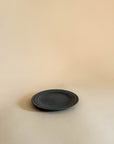Charcoal Ripple Small Plate- SECOND