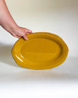 Ochre Oval Platter- Sample
