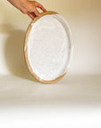 Marbled Large Oval Platter- Second