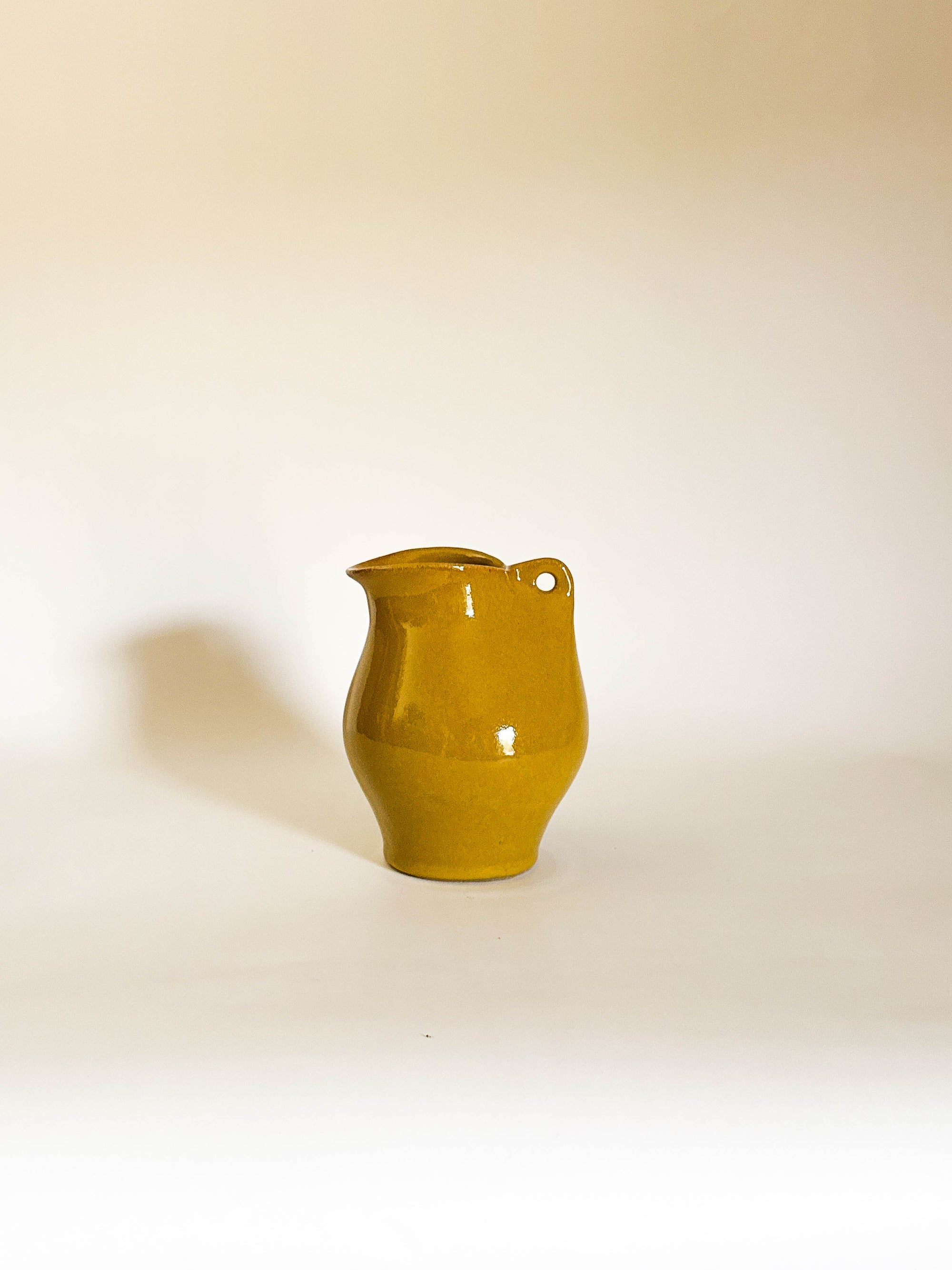 Ochre Keyhole Pitcher- Sample