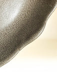 Charcoal Scalloped Oval Platter- Second