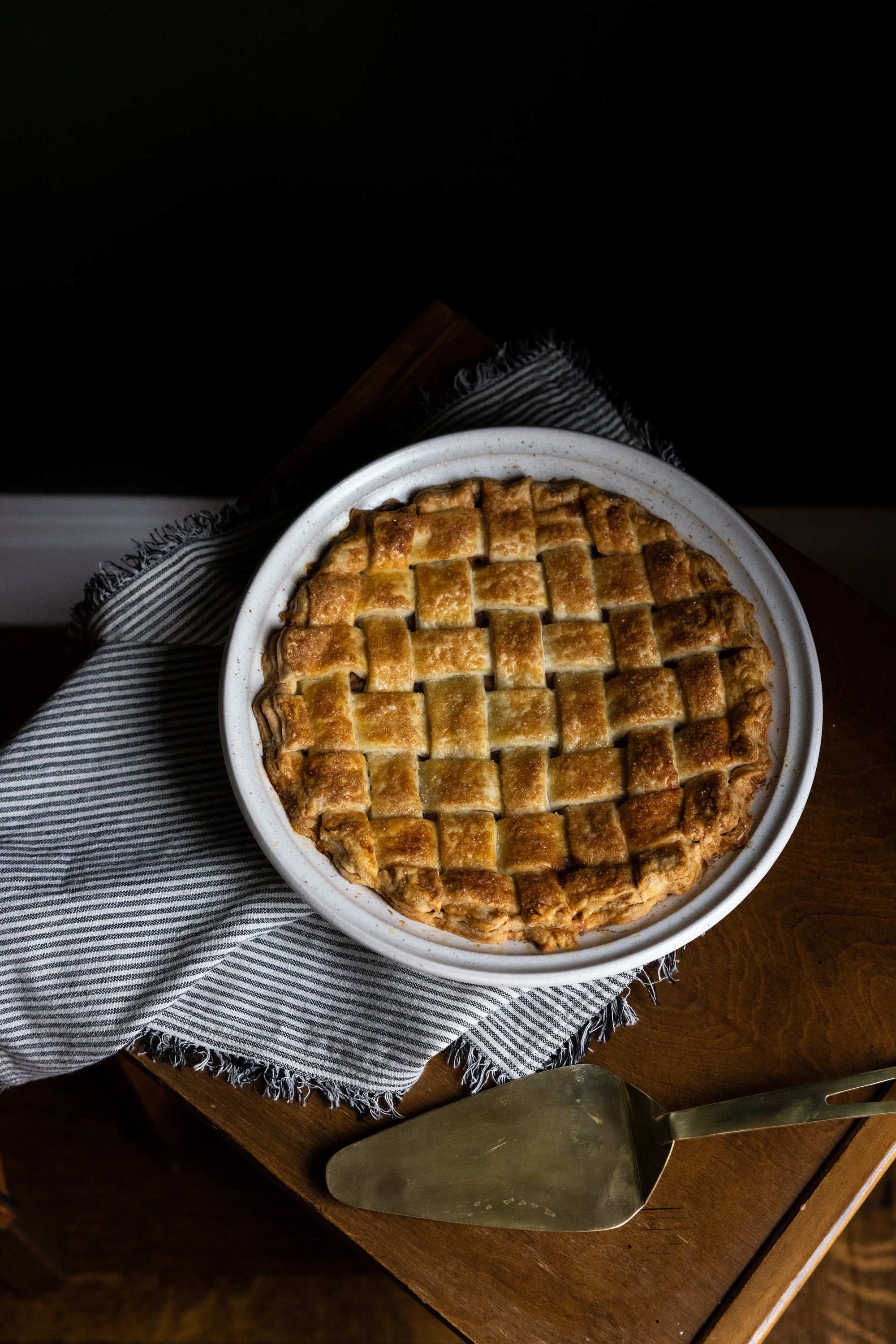 Pie Server - Brass