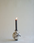 Raku Pomegranate Candle Stick Holder