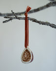 Halved Fig Ornament