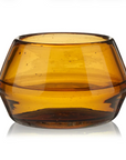 Amber Handmade Recycled Glass