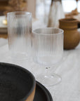 Ripple Long Drink Glasses - Set of 4