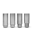 Ripple Long Drink Glasses - Set of 4
