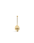 Oval Serving Spoon - Brass
