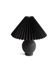 Charcoal Pedestal Sphere Lamp