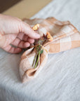Bourdon Napkin in Vintage Canvas by Maison de Vacances