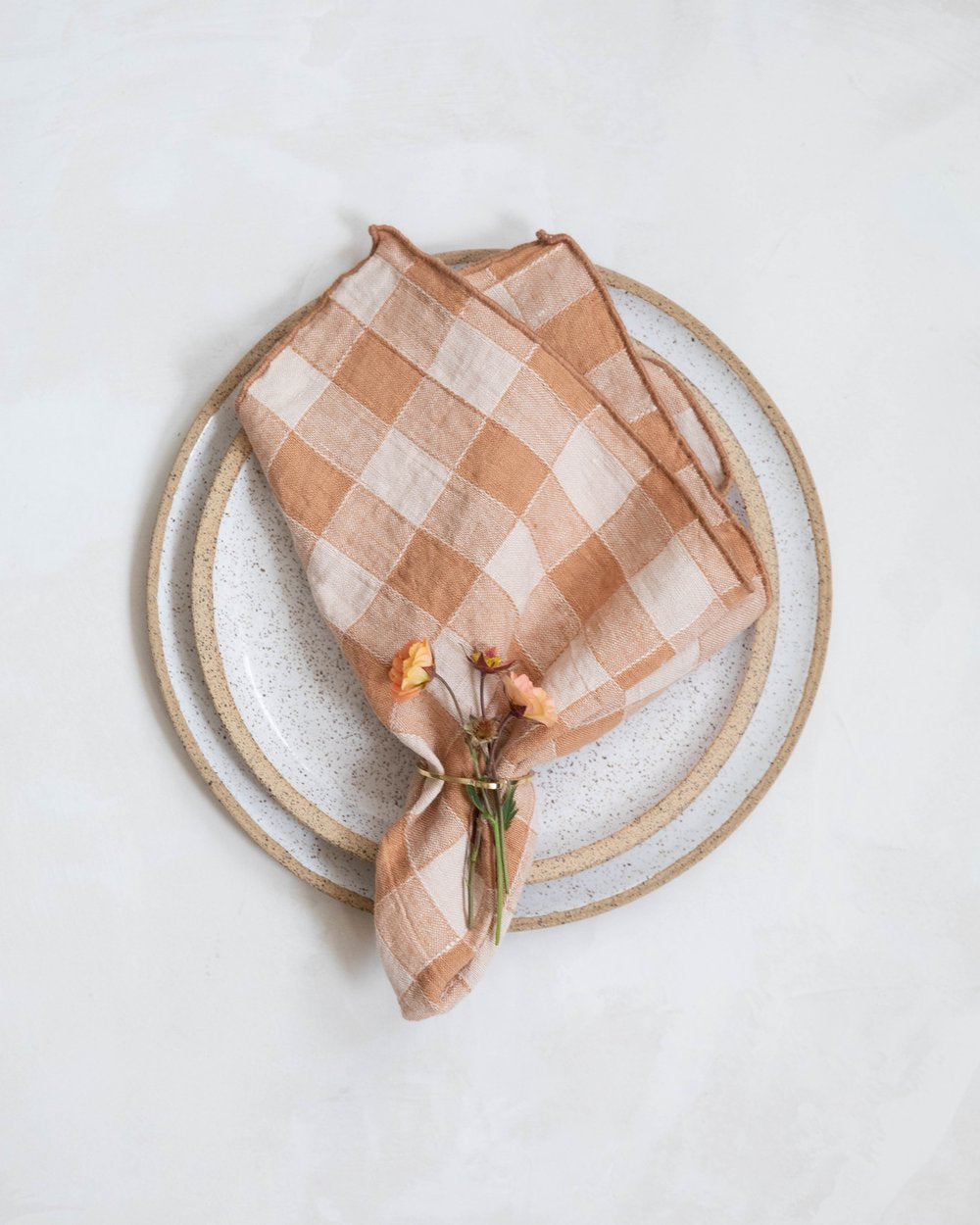 Bourdon Napkin in Vintage Canvas by Maison de Vacances