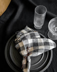 Bourdon Napkin in Vintage Canvas by Maison de Vacances