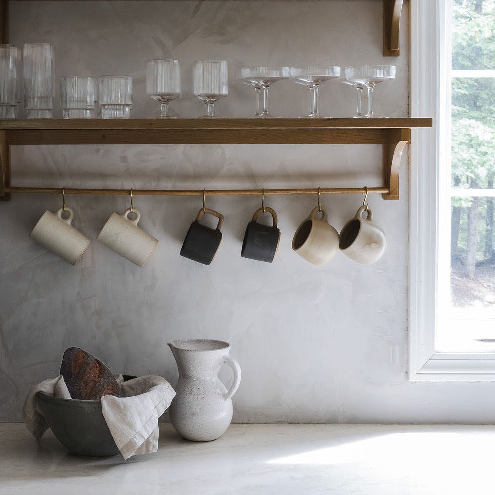 Ripple Champagne Saucers by Ferm Living - Set of 2